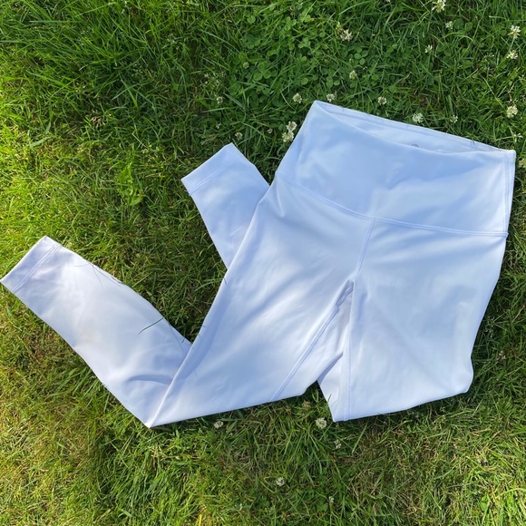 90 Degree By Reflex Pants - White Workout Leggings